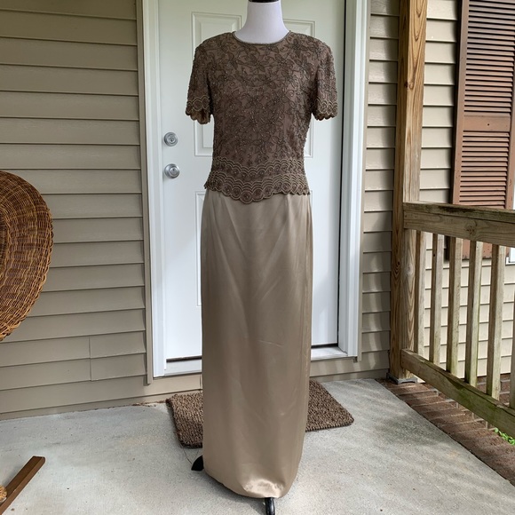 Papell Boutique Dresses & Skirts - Papell Boutique Evening 2 Piece Dress Size M L